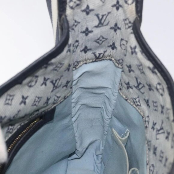LOUIS VUITTON Monogram Mini Buzas Marie Kate Bag Blue M92320 Auth 131141 - Picture 11 of 16